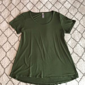 Lularoe Classic Tee - Army Green